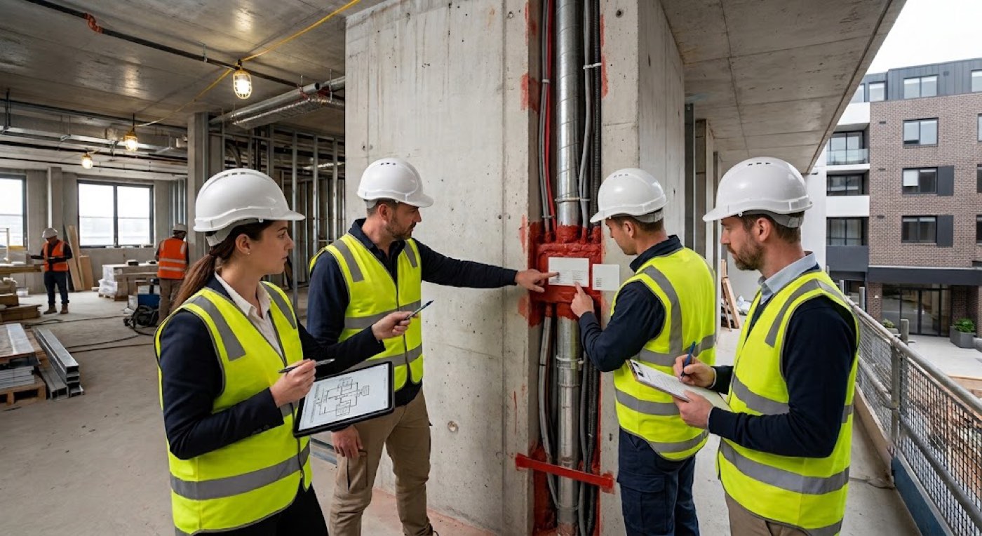 Fire-Rated Construction and Penetration Inspections